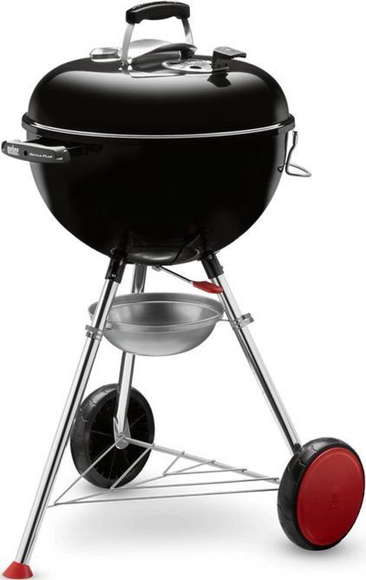 WEBER Houtskoolbarbecue Kettle Plus zwart | bol.com