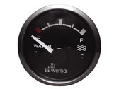 Wema Silver Gauge serie water black gauge
