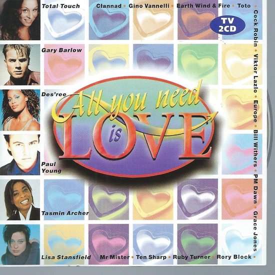 ALL YOU NEED IS LOVE  TV CD