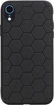 Hexagon Hard Case voor iPhone XR Zwart