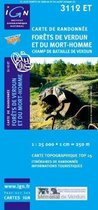Forets de Verdun et du Mort-Homme 1 : 25 000