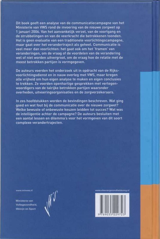 Invoering van het nieuwe zorgstelsel
