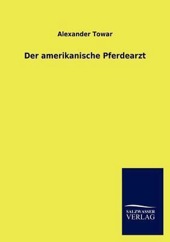 Der amerikanische Pferdearzt - cover