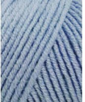 Lang Yarns Merino 120 134 blauw/grijs