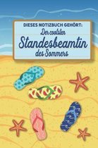 Dieses Notizbuch geh rt der coolsten Standesbeamtin des Sommers