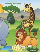 Livre de coloriage Animaux du safari 1