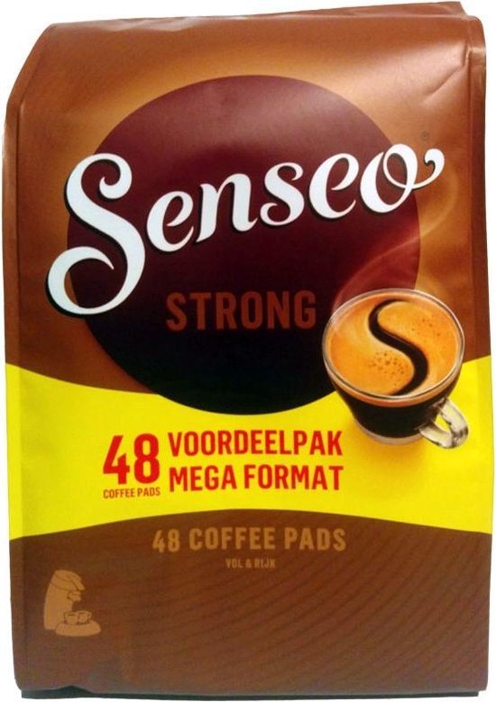 Strong koffiepads - 1 x 48 pads | bol.com