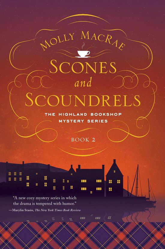 Highland Bookshop Mystery Series 2 - Scones and Scoundrels - cover