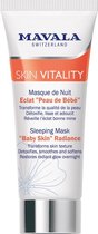 Mavala - Skin Vitality - Sleeping Mask "Baby Skin"Radiance - Gezichtsmasker