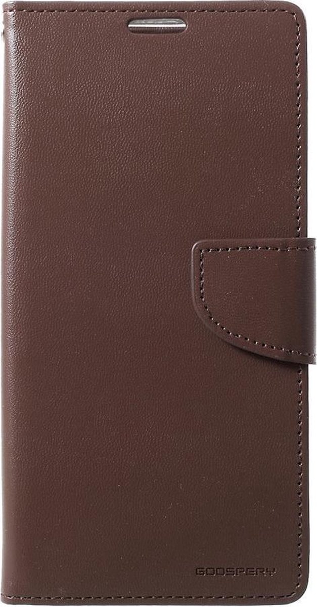 Mercury Goospery - Samsung Galaxy S10 Plus Hoesje - Wallet Case Bruin