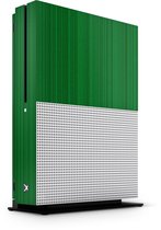 Xbox One S Console Skin Brushed Groen