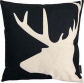 Deer / Hert Kussenhoes | Katoen / Linnen | 45 x 45 cm