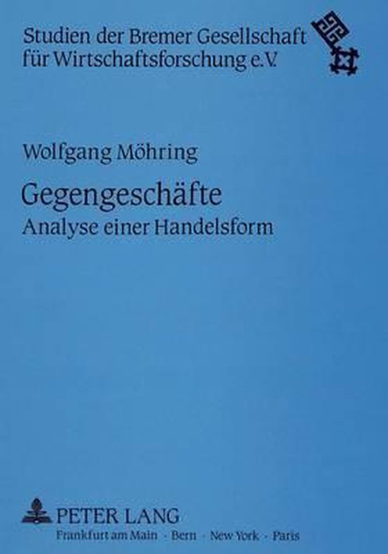 Gegengeschaefte - cover