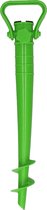 Universele Donkergroene Parasol Voet voor Zand Strand – 38x5x12cm