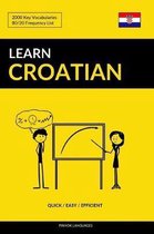 Learn Croatian - Quick / Easy / Efficient