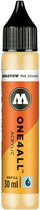 Molotow ONE4ALL™ - 30ml pastel geel navul Inkt op acrylbasis