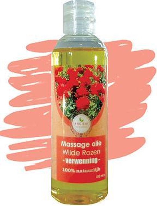 Massageolie Rozen 100 ml | Pure Naturals