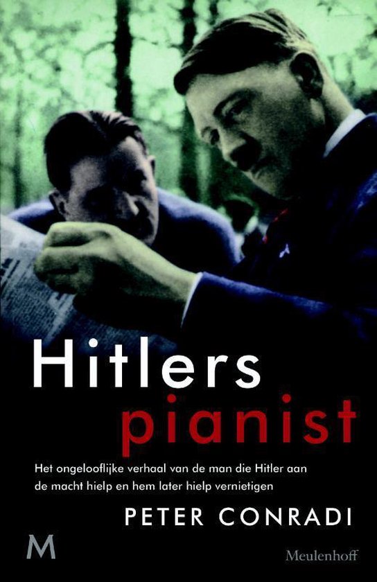 Cover van het boek 'Hitlers pianist' van Peter Conradi