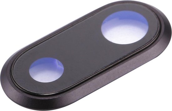 Faites attention au type !! Ring objectif de caméra arrière pour iPhone 8 Plus (noir)