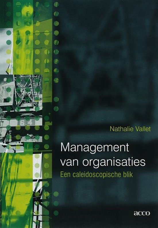 Cover van het boek 'Management van organisaties / druk 1' van Nathalie Vallet