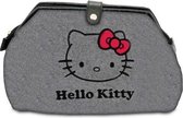 Hello Kitty - Trousse de toilette - Gris / Rouge