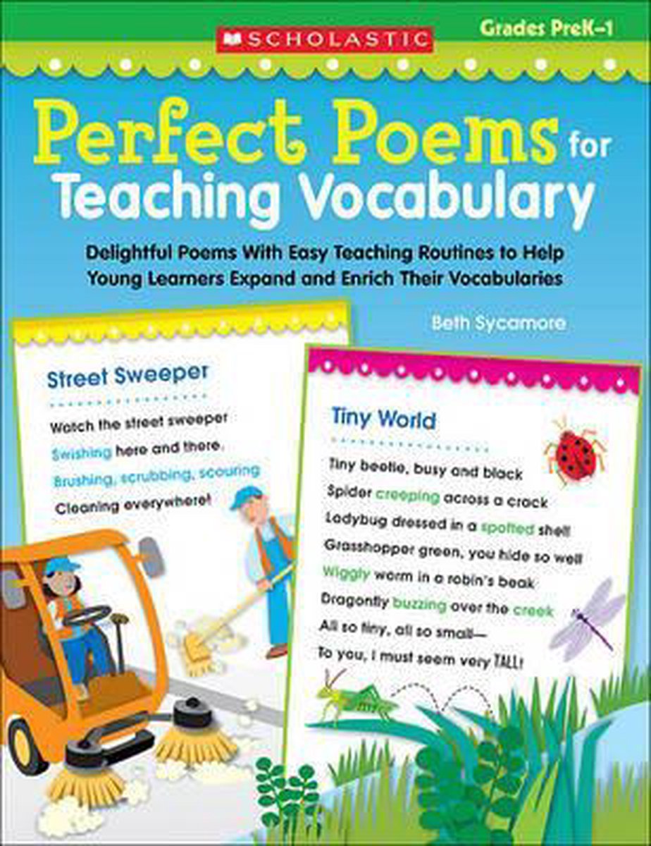 Perfect Poems for Teaching Vocabulary | 9780545094399 | Beth Sycamore ...