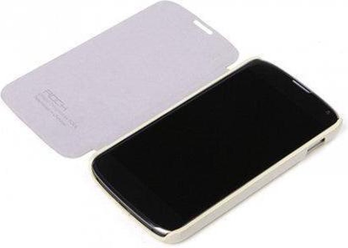 Rock Big City Leather Flip Case Cream LG Nexus 4 E960
