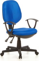 hjh office City 20 - Bureaustoel - Stof - Blauw