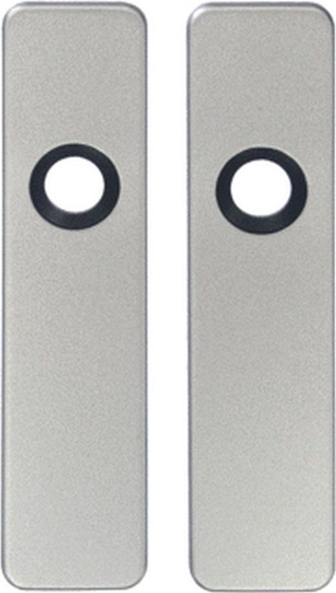NEMEF deurschild voor binnendeur - aluminium 185x44mm