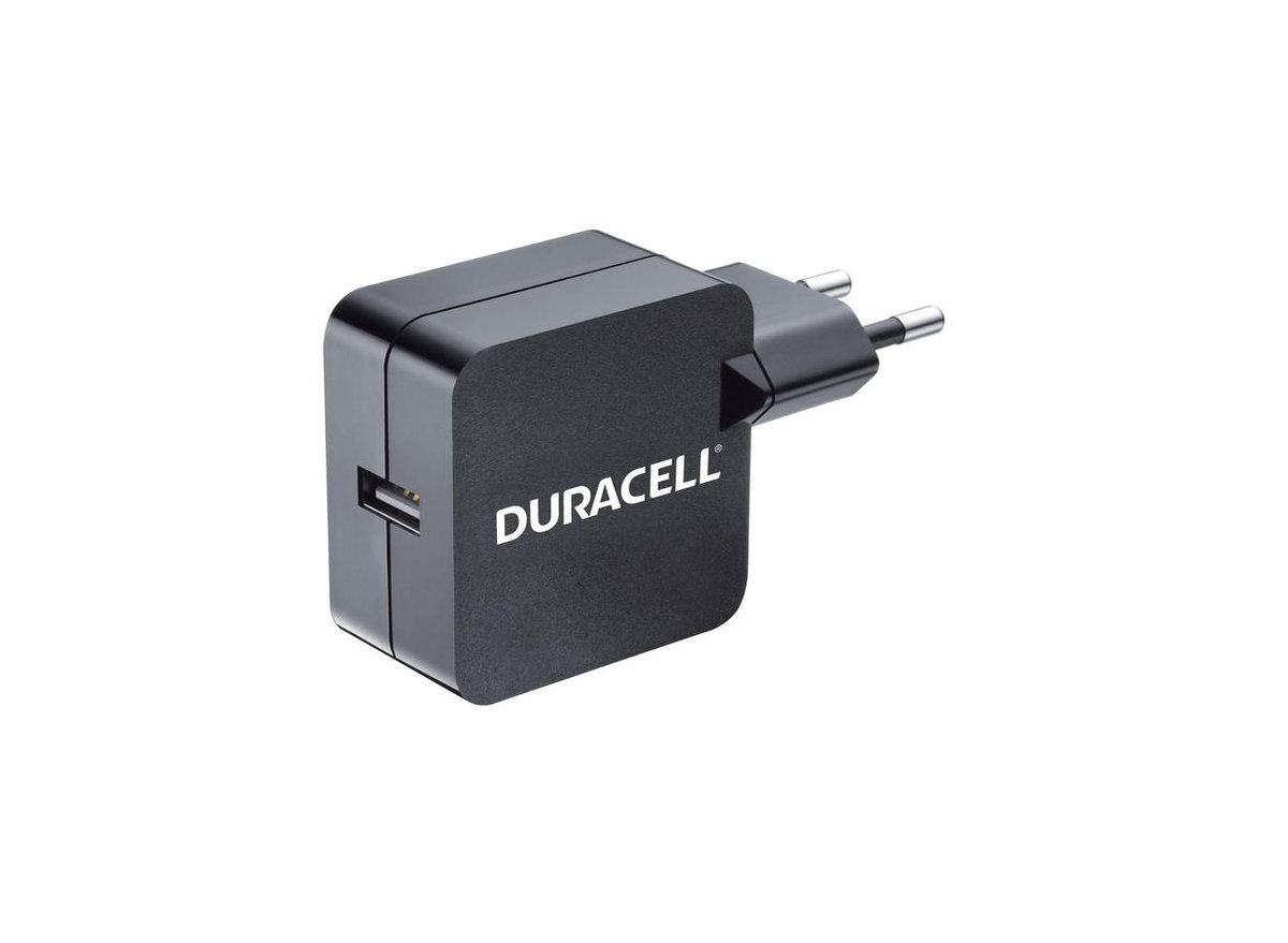 Duracell Single USB lader (5V/2,4A)