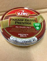 Kiwi schoenpoets bruin prestige