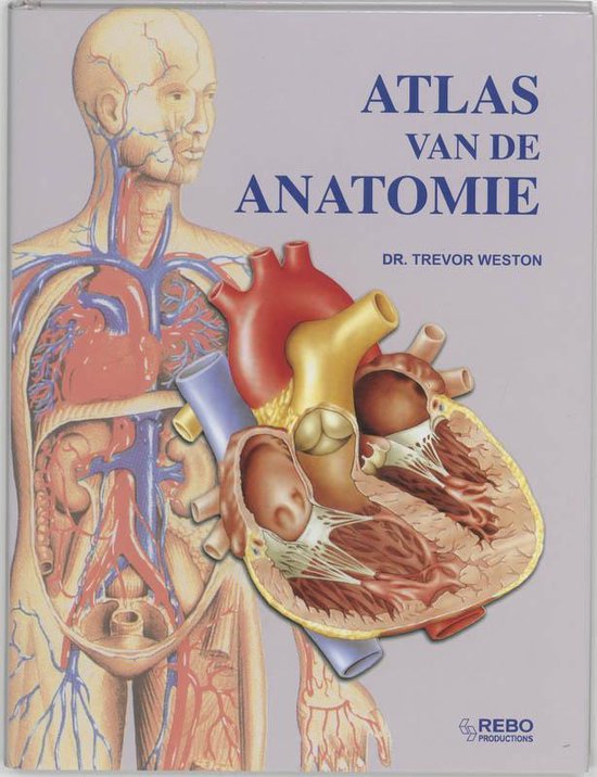 Cover van het boek 'Atlas van de anatomie' van T. Weston