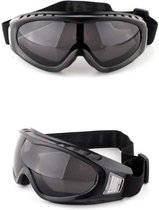 Ski & Snowboard Bril - Volwassenen - Masker - Zwart - Wintersport B