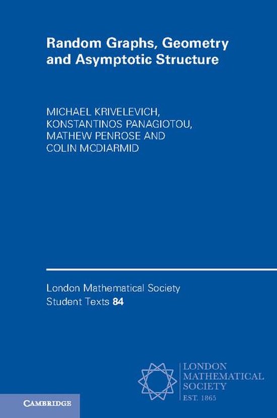 London Mathematical Society Student Texts 84 - Random Graphs ... - cover