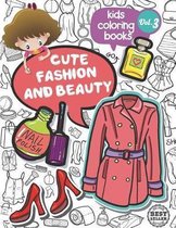 Kids Coloring Books Cute Fashion and Beauty