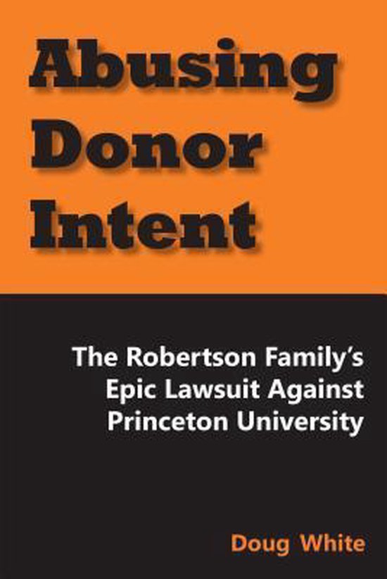 Abusing Donor Intent - cover