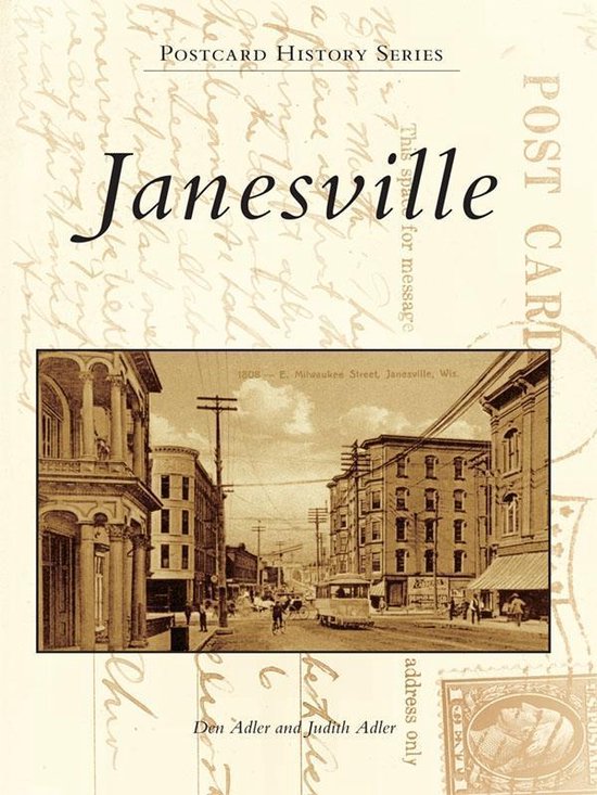 Postcard History - Janesville - cover