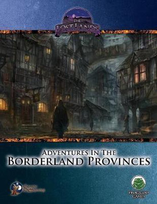 Adventures in the Borderland Provinces - Swords & Wizardry - cover