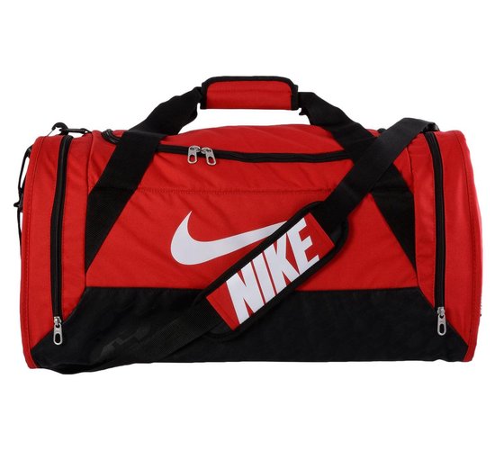 Nike Brasilia 6 Bag Medium - Sporttas - Unisex - size - Rood | bol.com