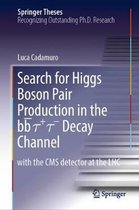 Search for Higgs Boson Pair Production in the bb   +  - Decay Channel