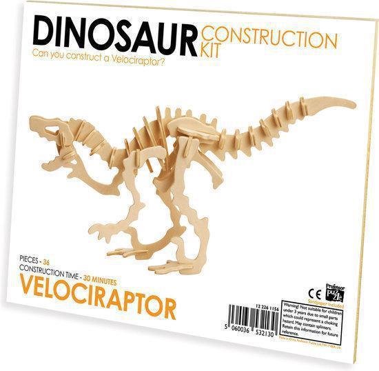 Dinosaur Construction Kit Velociraptor