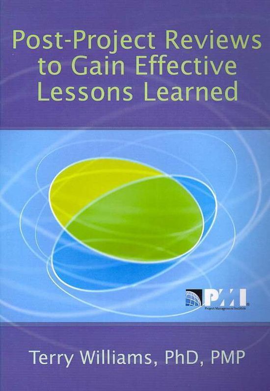 Post-Project Reviews to Gain Effective Lessons Learned - cover