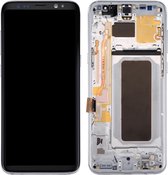 Let op type!! Original LCD Screen + Original Touch Panel with Frame for Galaxy S8+ / G955(Silver)