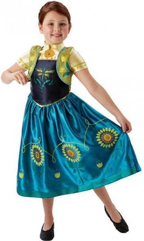 Frustratie Prematuur Oraal Anna Frozen Fever kleedje voor meisjes 146-152 (l) | bol.com