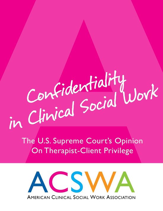 Confidentiality In Clinical Social Work - cover