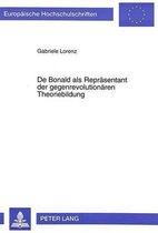 de Bonald ALS Repraesentant Der Gegenrevolutionaeren Theoriebildung