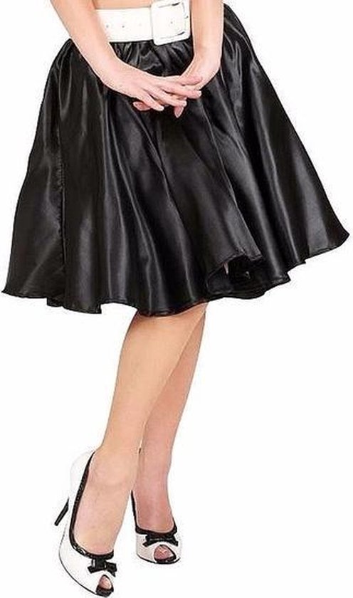 Zwarte rok met petticoat dames |