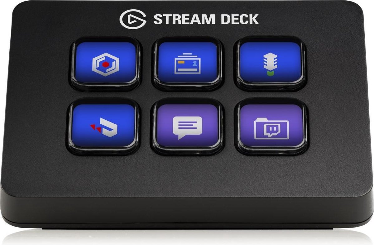 Elgato Stream Deck Mini – Compacte Streamcontroller Elgato Stream Deck Mini – Compacte Streamcontroller