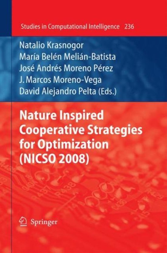 Nature Inspired Cooperative Strategies for Optimization (NIC ... - cover