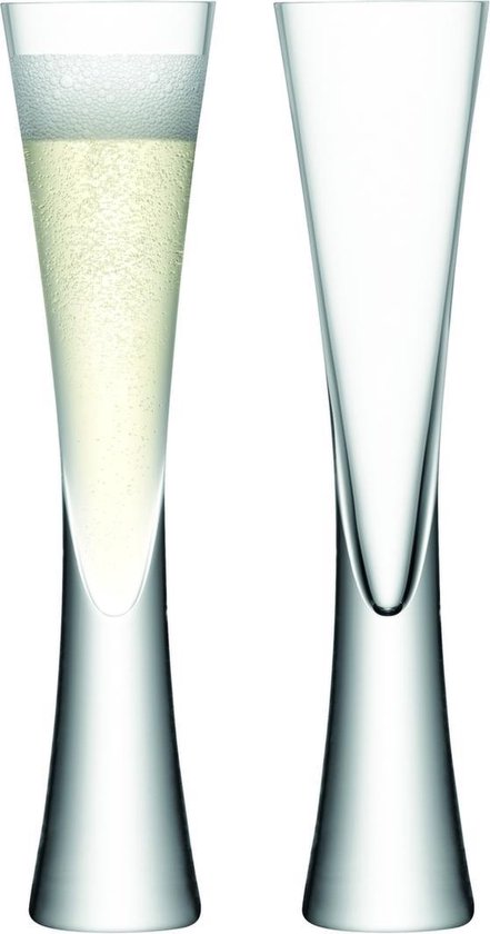 Lot de 240 flûtes à champagne Happy Hour apéritif ouvert transparents verres à vin prosec 